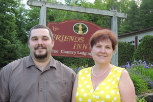 Tammy Breymaier and her son, John, part of the new ownership team at the Friends Lake Inn.