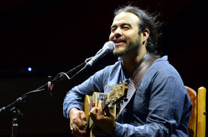 ‘I tried to capture the joy’ of Rich Ortiz’s performance, photographer Andrzej Pilarczyk said of shooting the Queensbury native when he opened for Chicago and REO Speedwagon at SPAC last Tuesday. Aug. 19.                 Photo by Andrzej Pilarczyk