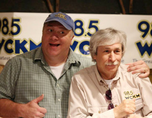 Dan Miner and Pete Cloutier have been the morning drive time team on WCKM 98.5 FM for more than 17 years. Photo provided