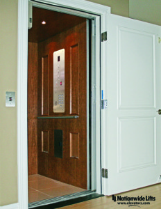 ‘We’re definitely the leader in home elevators, says Andy Darnley III. 