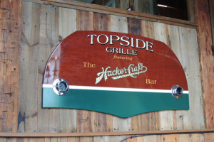 Topside Grille sign