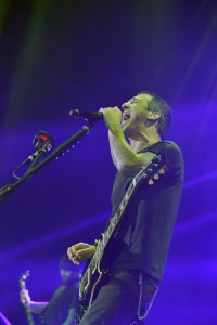 Godsmack packed the Civic Center. Lead singer Sully Erna. Chronicle photo/Andrzej Pilarczyk    