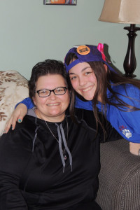 Julie Coon, left, was a role model for Skyler Munson as the volunteer coordinator of the National Guard’s Family Readiness Group in Glens Falls. Now, Skyler is able to return the favor, as Julie will be a recipient of the 39th annual South High Marathon Dance. Chronicle photo/Gordon Woodworth