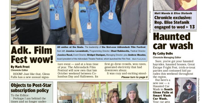 Our October 27 issue | Glens Falls Chronicle