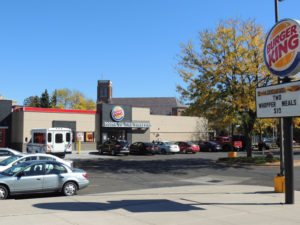 “Don’t take away our Burger King,” a resident of the Cronin Senior Citizen High-Rise told our reporter. “We eat breakfast there every day.” Chronicle photo/Gordon Woodworth