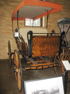 The Rockefellers’ Joubert & White buckboard, on view at Kyquit, the Rockefeller estate at Sleepy Hollow. Photo/Mark Frost