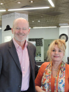 Chris Scoville and Debra Vales in 1975 joined the business started by Chris’s parents in 1952. They’ve owned it since 1985. Chronicle photo/Gordon Woodworth