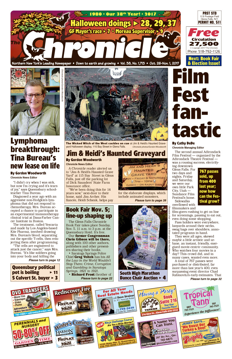 Our November 15 issue  Glens Falls Chronicle