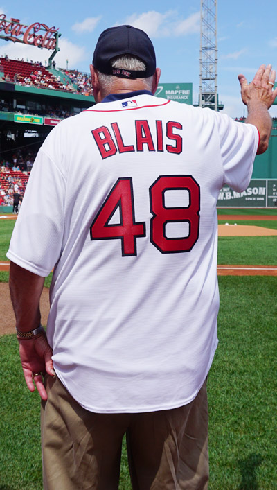 Mayor Blais at Fenway: 'Best day of my life