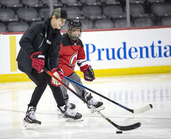 Dream trip for Lanoir boys; skate with star Jack Hughes