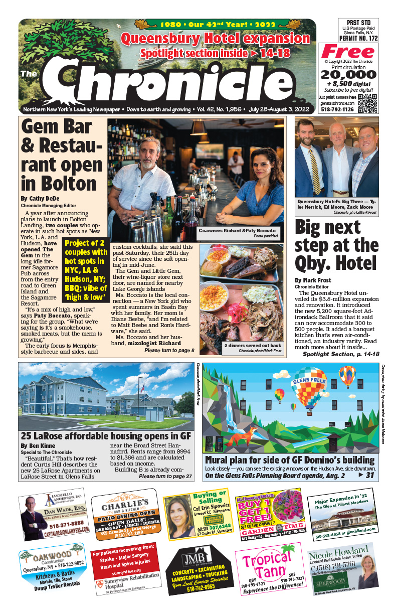 Our November 15 issue  Glens Falls Chronicle