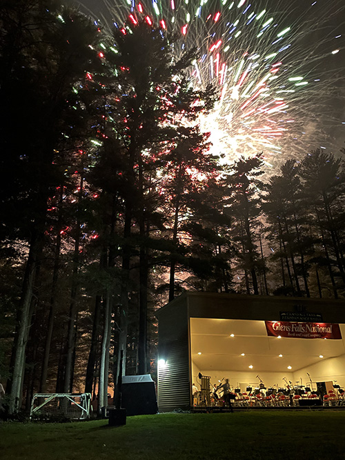Fireworks! Glens Falls Chronicle