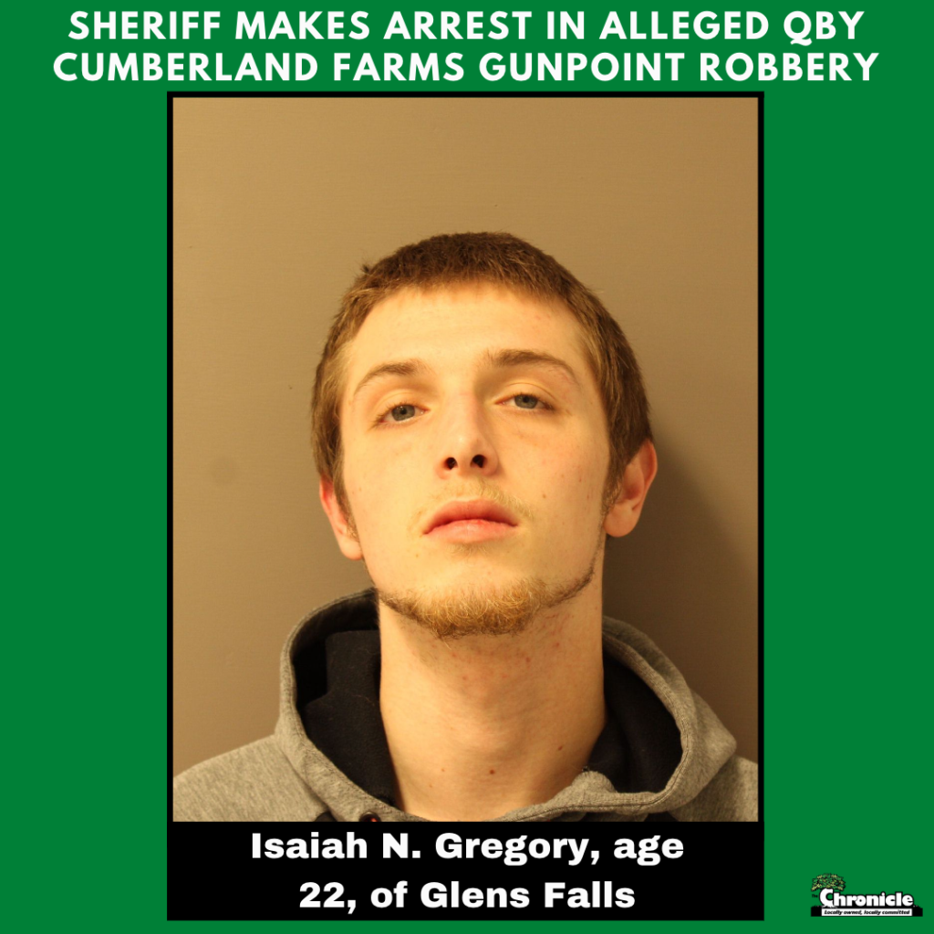 Glens Falls man arrested in alleged QBY Cumberland Farms gunpoint ...