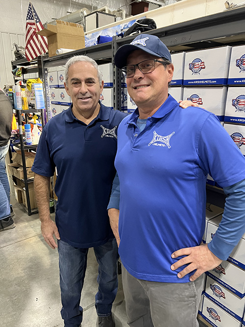 Kirsh Helmets, on Big Boom Road, aims to revolutionize helmet design